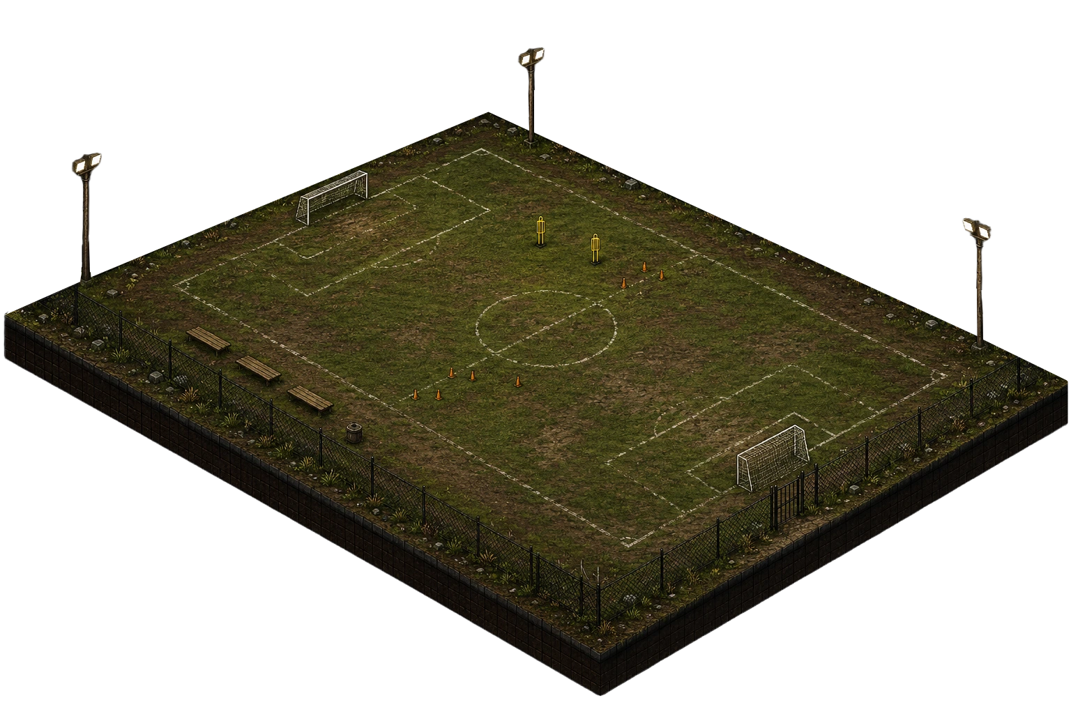 Club training pitch